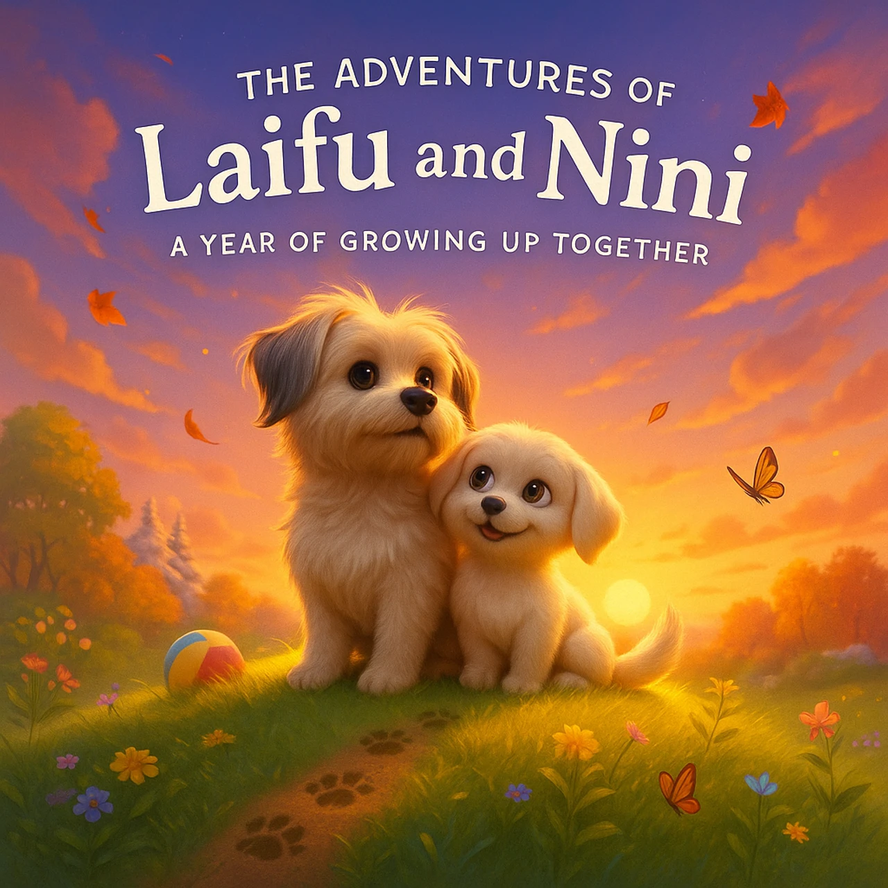 Laifu and Nini on an adventure